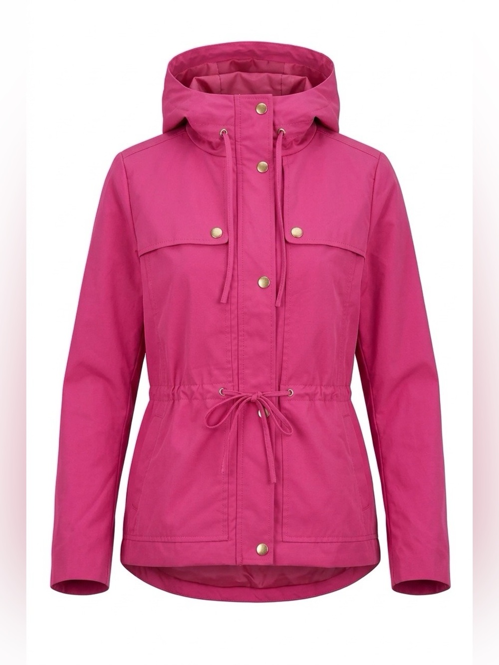 Talbots pink classic rain coat - size 4